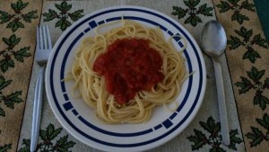 Tomaten Spaghetti