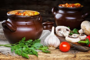 Kartoffelgulasch mit Champignons Kartoffelgulasch mit Champignons