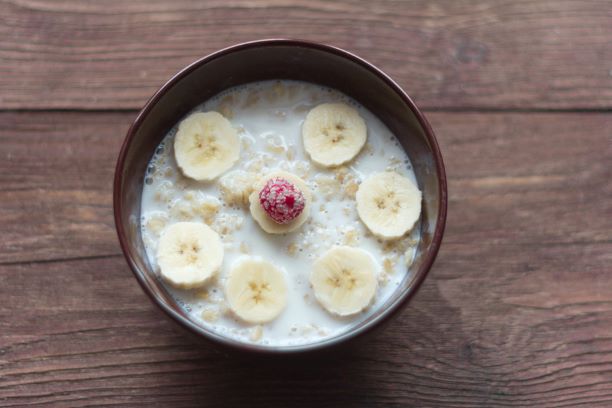 Porridge mit Banane