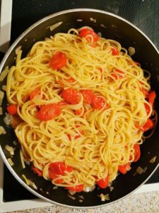 fertige Spaghetti