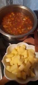 Zucchini Kartoffel Suppe