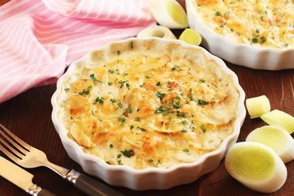 Gemüsegratin ein leichtes Rezept für Abends für die gesunde Ernährung