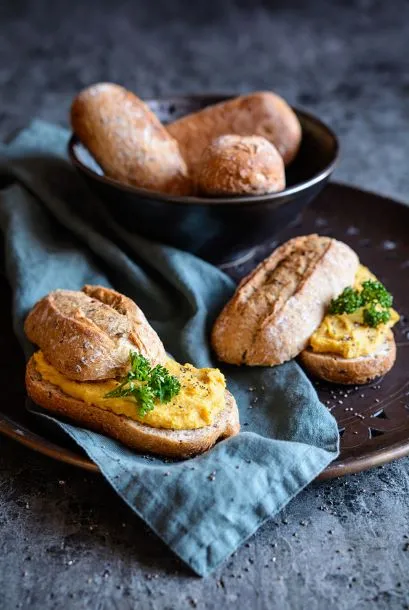 Kartoffelaufstrichbrot Kartoffelaufstrichbrot