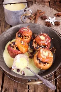gebratene Äpfel gebratene Aepfel