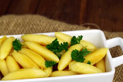 gebackene Kartoffelnudeln gebackene Kartoffelnudeln