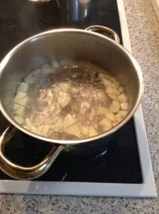 Äpfel kochen Äpfel kochen