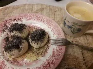 Topfenknödel Mit Mohn Und Kaffee