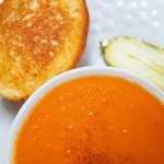 frische Tomatensuppe