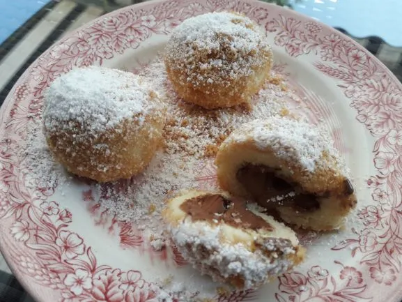 Nougatknödel Eine köstliche Mehlspeis halt