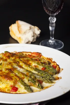 Gemüsebolognese mit Spargel Gemüsebolognese mit Spargel