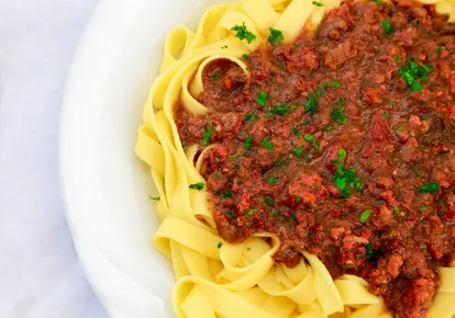 Tagliatelle alla Bolognese Tagliatelle alla Bolognese