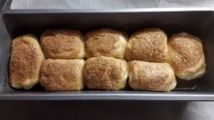 Apfelknödel in Auflaufform Apfelknödel in Auflaufform