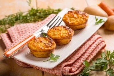 Kartoffel Karotten Muffins Dabei werden sie ganz einfach zubereitet und kosten gar nicht viel