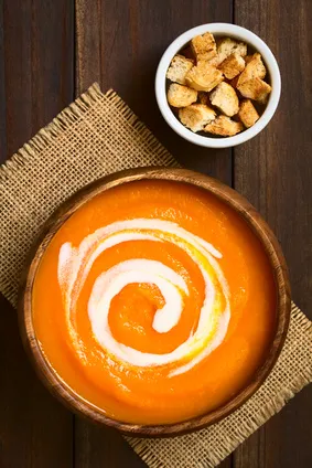 cremige Karottensuppe cremige Karottensuppe