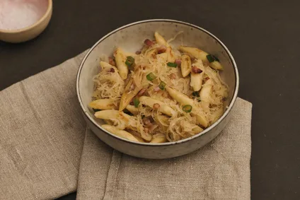Schupfnudeln mit Sauerkraut