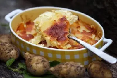 überbackene Kartoffeln Das einfachste Kartoffel Gratin was es gibt.