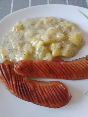 Dillkartoffeln mit Knacker Dillkartoffeln Mit Knacker