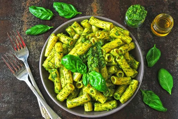 Pasta mit Pesto Pasta Mit Pesto