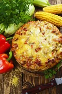 Polenta Zucchini Gratin Polenta Zucchini Gratin
