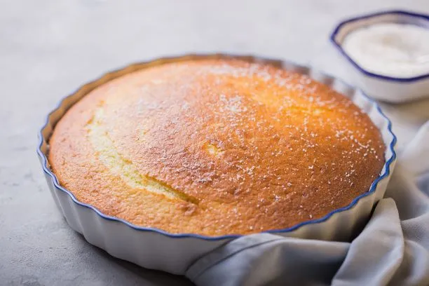 Klassischer Grießkuchen aus Omas Zeiten Manche Kuchen sind einfach unschlagbar und erinnern an die Kindheit