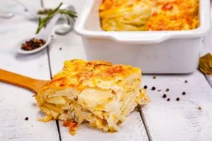Knusprig überbackene Kartoffeln Knusprig überbackene Kartoffeln