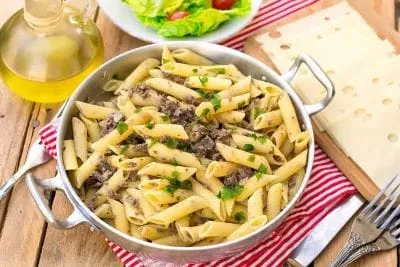 Rigatoni Hackpfanne Das schnellste und einfachste Nudelrezept