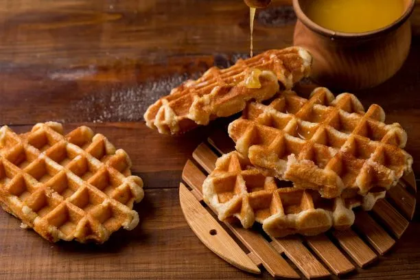 Waffeln aus Hanfmehl Waffeln haben in den letzten Jahren ein großes Comeback erlebt