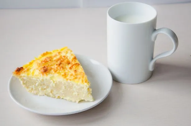Hüttenkäse Auflauf Hüttenkäse Auflauf