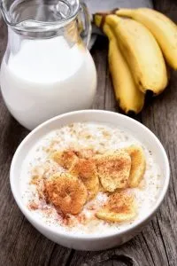 Haferschleim zum Frühstück