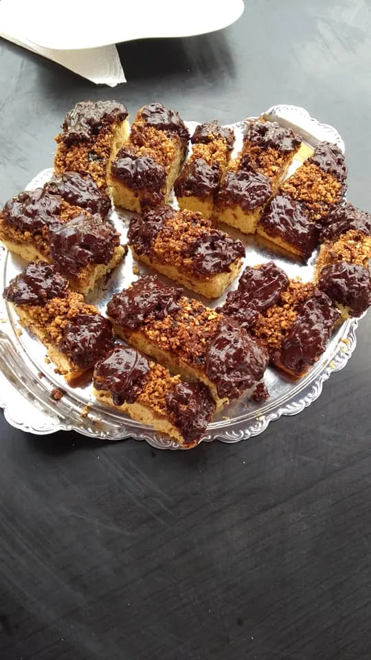 Nussecken Oma Silvis Nussecken gehören in die Kategorie Traum Desserts
