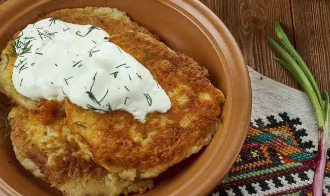 Litauer Kartoffelpuffer Litauer Kartoffelpuffer