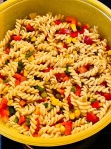 Nudelsalat Mit Leckerer Sosse