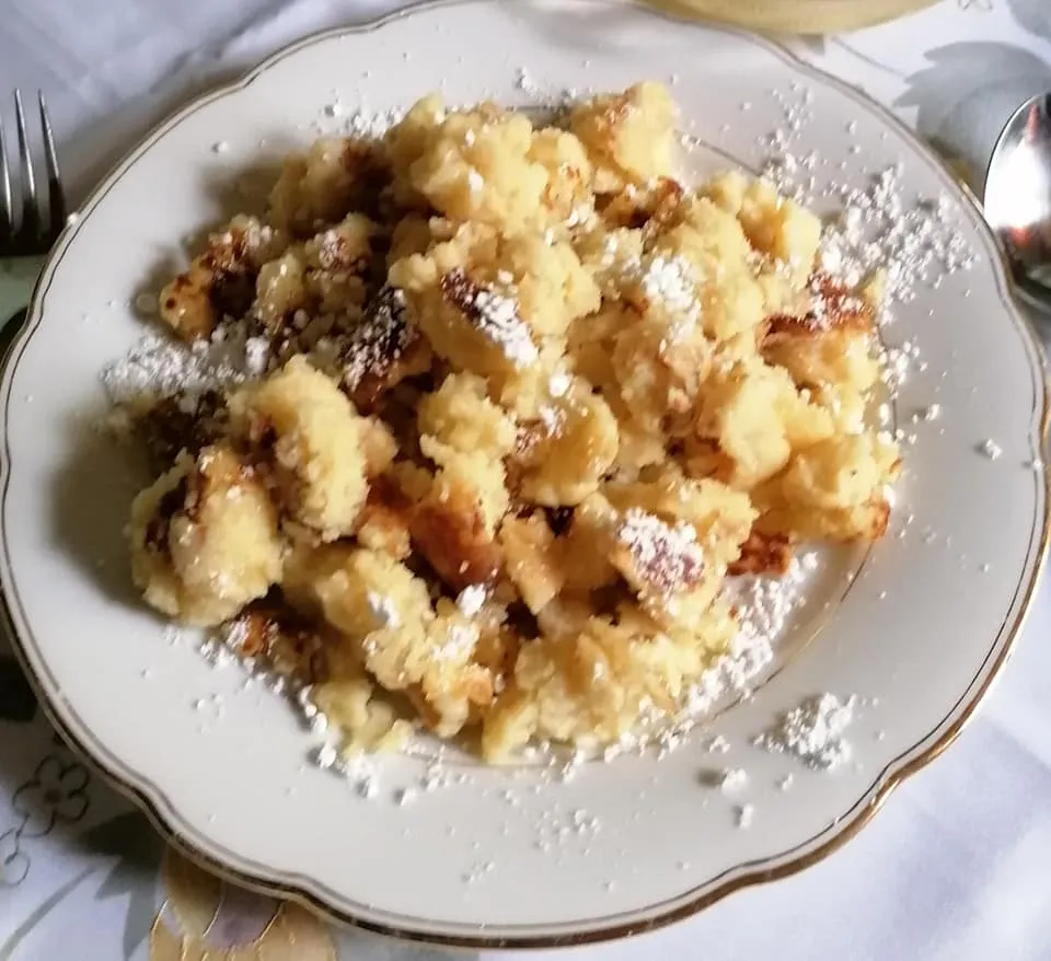 Kaiserschmarrn mit Apfel-Birnenkompott Kaiserschmarrn Mit Apfel Birnenkompott