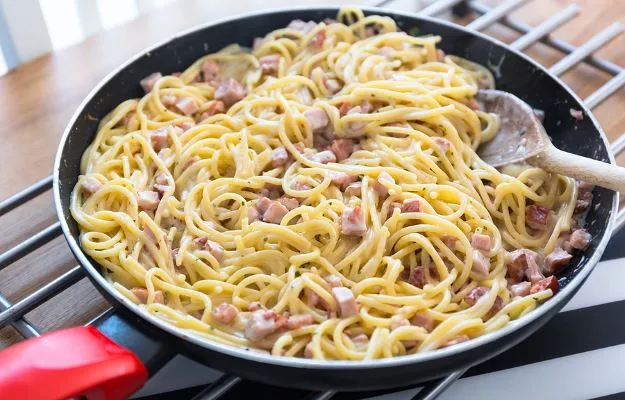 Carbonara Pfanne Meine Kinder lieben diese Carbonara Pfanne