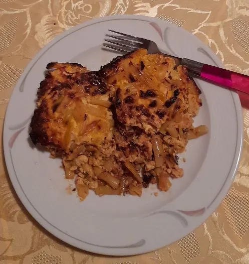 Brechbohnen Gratin Von unserer Oma Draga, die kreativste und beste Köchin aus Serbien