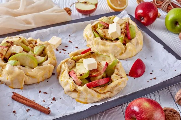 Galette mit Äpfel Ein leckeres Backrezept ist diese Galette mit Äpfel
