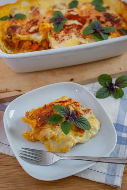 Kürbis Hack Auflauf Unser beliebtestes Rezept mit einem Hokkaidokürbis ist dieser leckere Kürbis Hack Auflauf