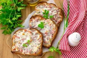 Flammkuchen Toast Flammkuchen Toast