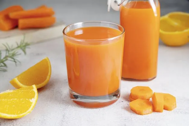 Möhren Smoothie Möhren sind eine echte Beta-Carotin-Bombe