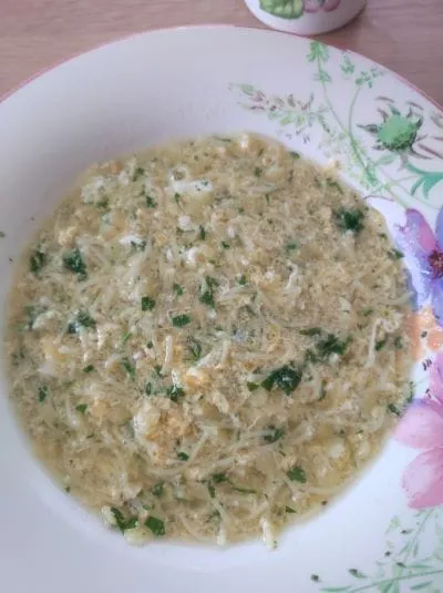 Oma Finis Blitzsuppe Eine schnelle und günstige Suppe