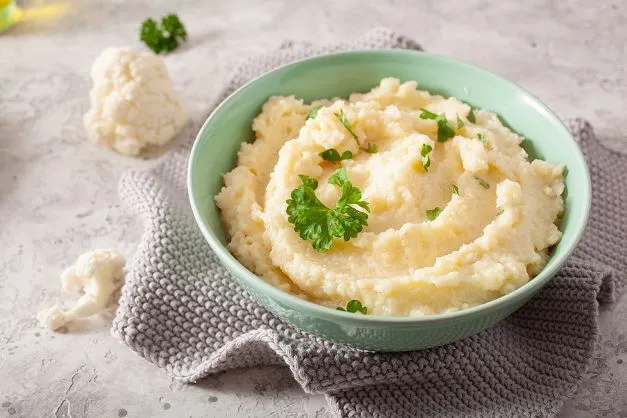Blumenkohlbrei mit Butter Blumenkohlbrei Mit Butter