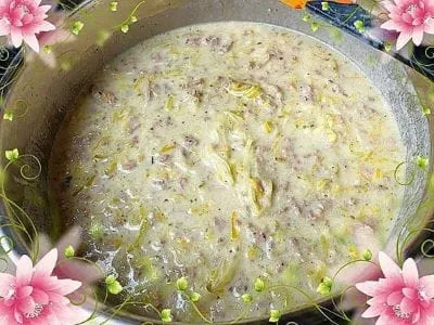 Lauch-Käsesuppe mit Hackfleisch In nur 30 Minuten steht sie bei dir auf dem Tisch