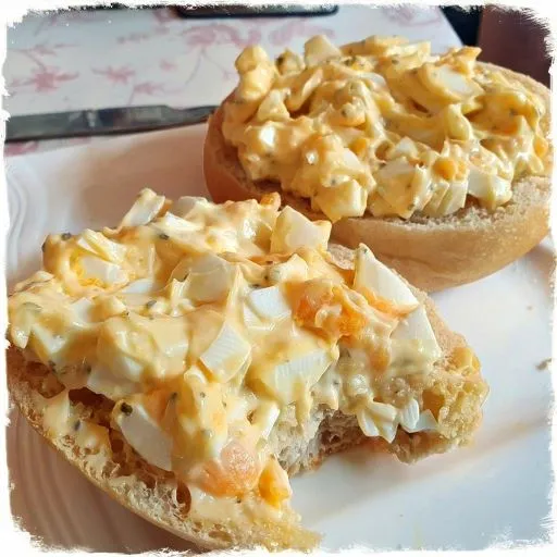 Schlanker Eiersalat Schlanker Eiersalat