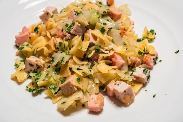 Wiener Krautfleckerl Rezept für echte Wiener Krautfleckerl