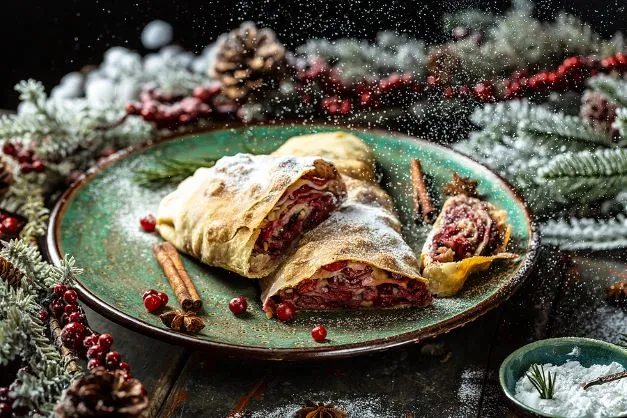 Cranberries Strudel Cranberries Strudel