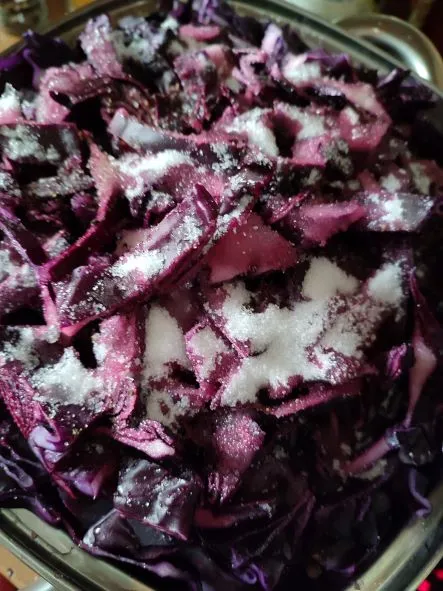 Eingekochter Rotkohl Eingekochter Rotkohl