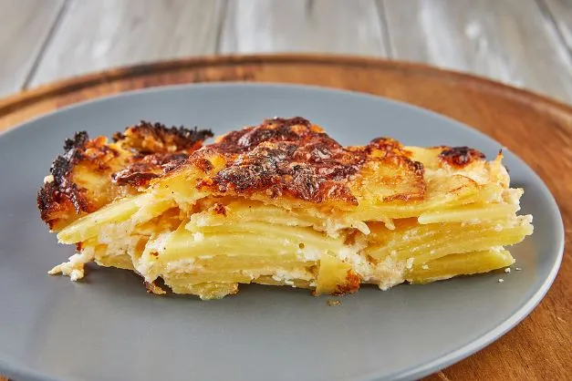 Knuspriges Kartoffelgratin Knuspriges Kartoffelgratin