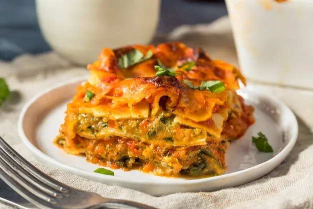 Vegetarische Lasagne Auch hier gilt