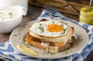 Croque Madame Sandwich Croque Madame Sandwich