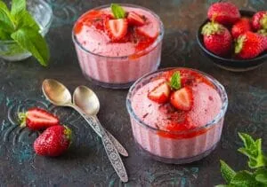 Erdbeer Mousse Erdbeer Mousse